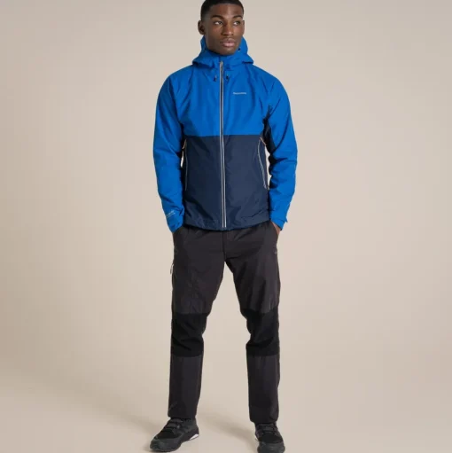 Atlas Jacke mit wasserdichtem Design für Herren | Bolt Blue / Blue Navy