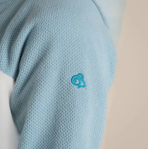 Bindloe Fleecejacke mit Kapuze für Kinder | Sky Blue