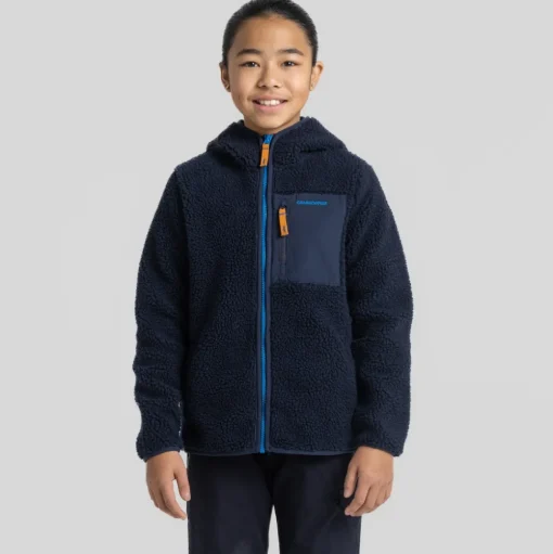 Boyne Kapuzenjacke für Kinder | Blue Navy
