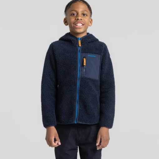 Boyne Kapuzenjacke für Kinder | Blue Navy