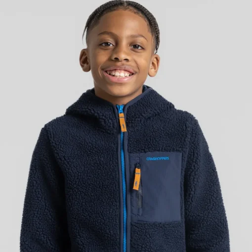 Boyne Kapuzenjacke für Kinder | Blue Navy