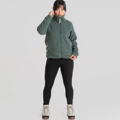 Ciara Full Zip Fleece für Damen | Frosted Pine