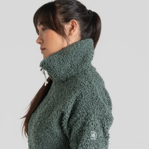 Ciara Full Zip Fleece für Damen | Frosted Pine