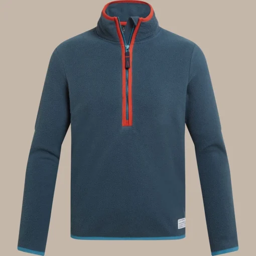CO2 Renu Fleece für Kinder | Blue Stone