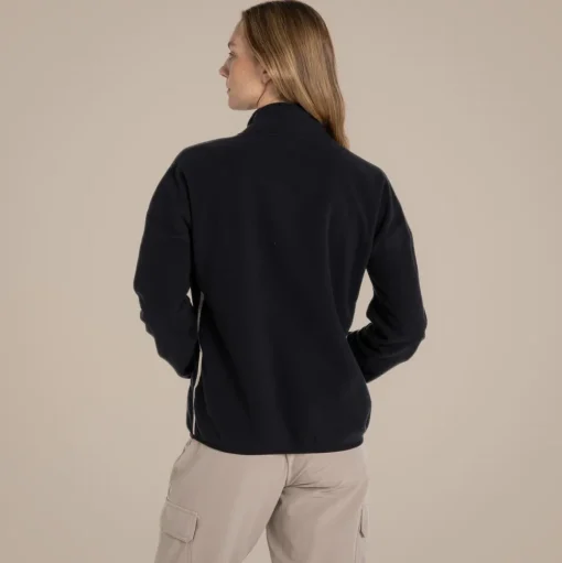 CO2 Renu Fleece mit durchgehendem Reißverschluss für Damen | Black