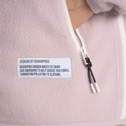 CO2 Renu Fleece mit durchgehendem Reißverschluss für Damen | Dusky Carnation