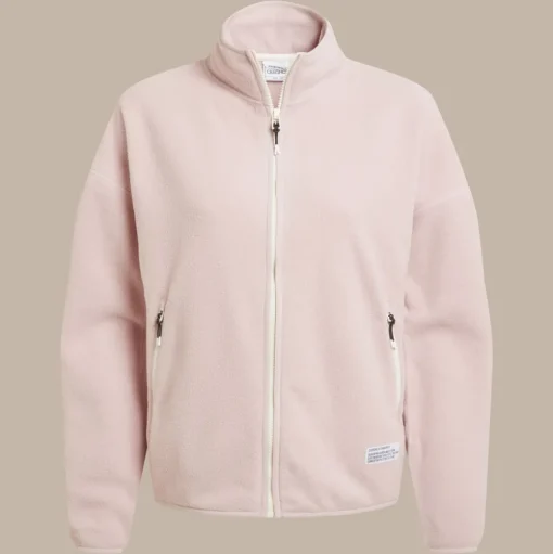 CO2 Renu Fleece mit durchgehendem Reißverschluss für Damen | Dusky Carnation