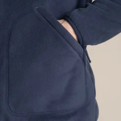 Colm Fleece mit durchgehendem Reißverschluss für Herren | Blue Navy