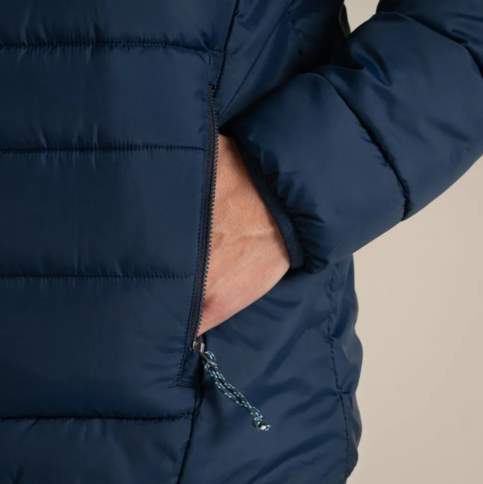 Compresslite IX isolierende Kapuzenjacke für Herren | Blue Navy