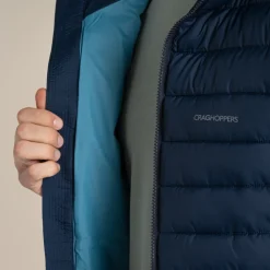 Compresslite IX isolierende Kapuzenjacke für Herren | Blue Navy