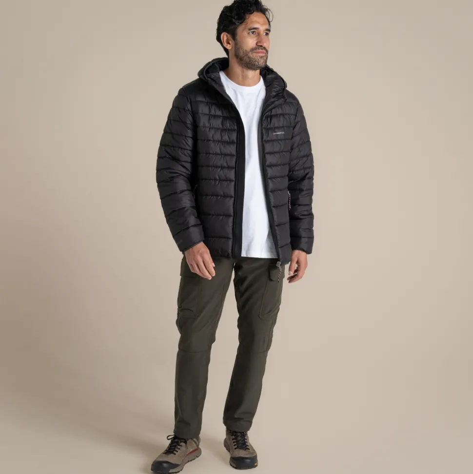 Compresslite IX isolierende Kapuzenjacke für Herren | Black