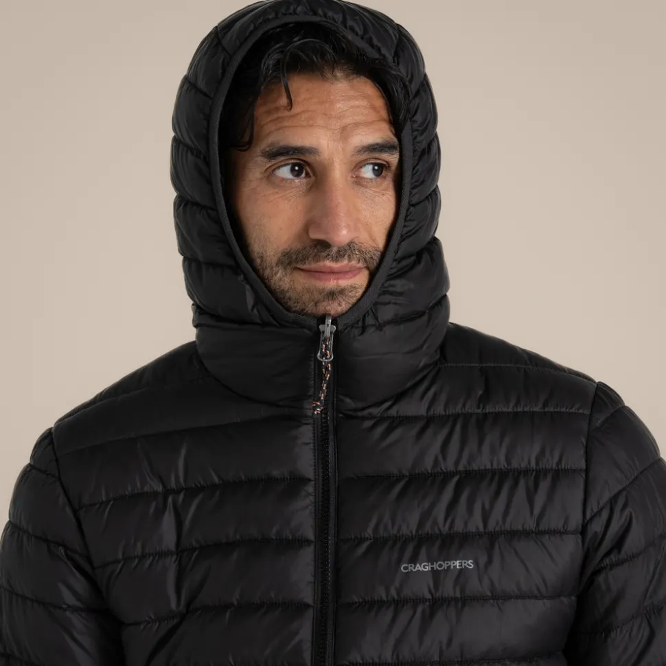 Compresslite IX isolierende Kapuzenjacke für Herren | Black