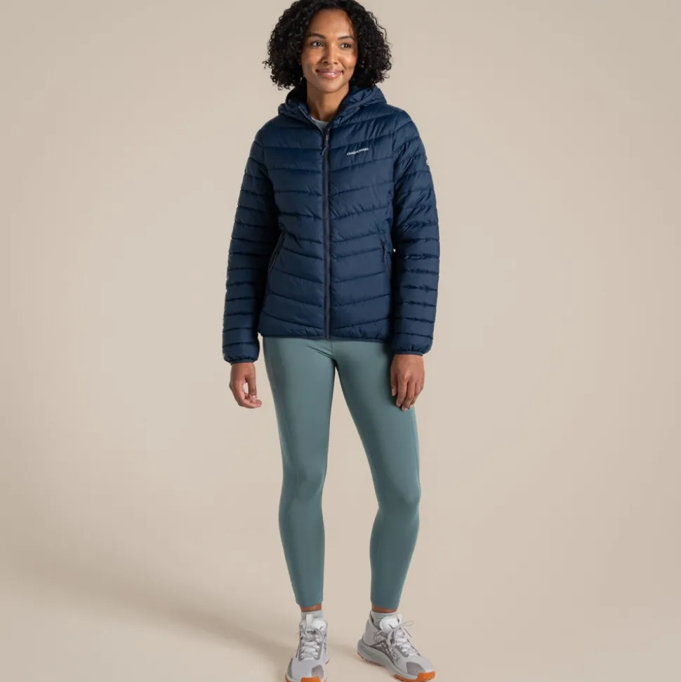Compresslite IX isolierende Kapuzenjacke für Damen | Blue Navy
