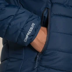 Compresslite IX isolierende Kapuzenjacke für Damen | Blue Navy