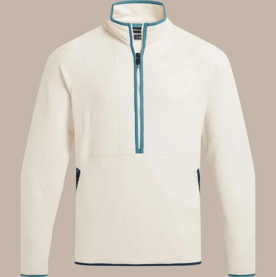 CO2Renu II Half Zip Fleece für Herren | Ecru