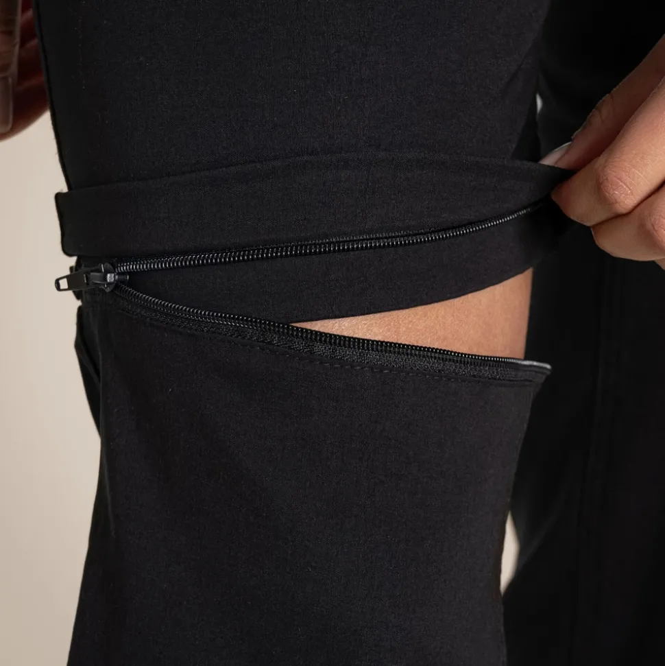Damen Kiwi Pro II Zip Off Hose | Black