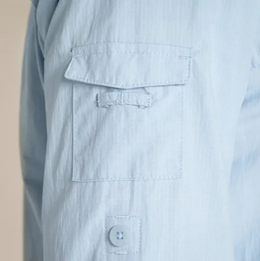 Damen NosiLife Adventure Langarmshirt III | Nimbus Blue