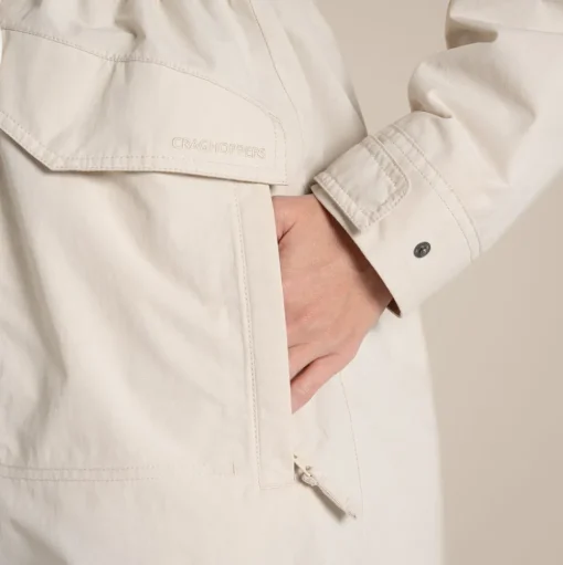 Emilia wasserdichte Jacke für Damen | Stone