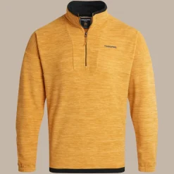 Esk-Fleecejacke mit halbem Reißverschluss für Herren | Warbler Yellow