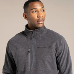 Expert Active Fleece mit halbem Reißverschluss | Carbon Grey Marl