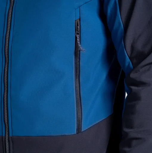 Expert Active Softshelljacke mit Kapuze | Poseidon Blue / Dark Navy