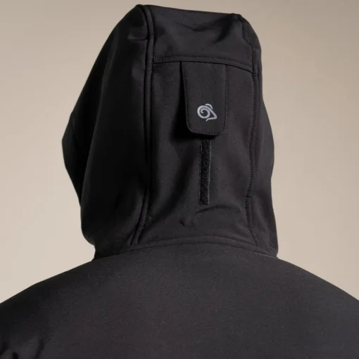 Expert Active Softshelljacke mit Kapuze | Black