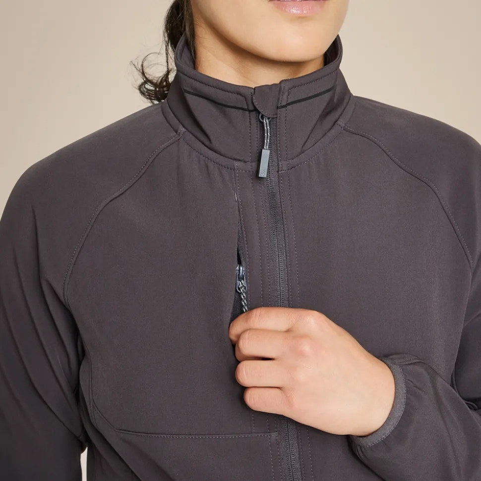 Expert Basecamp Softshelljacke für Damen | Carbon Grey
