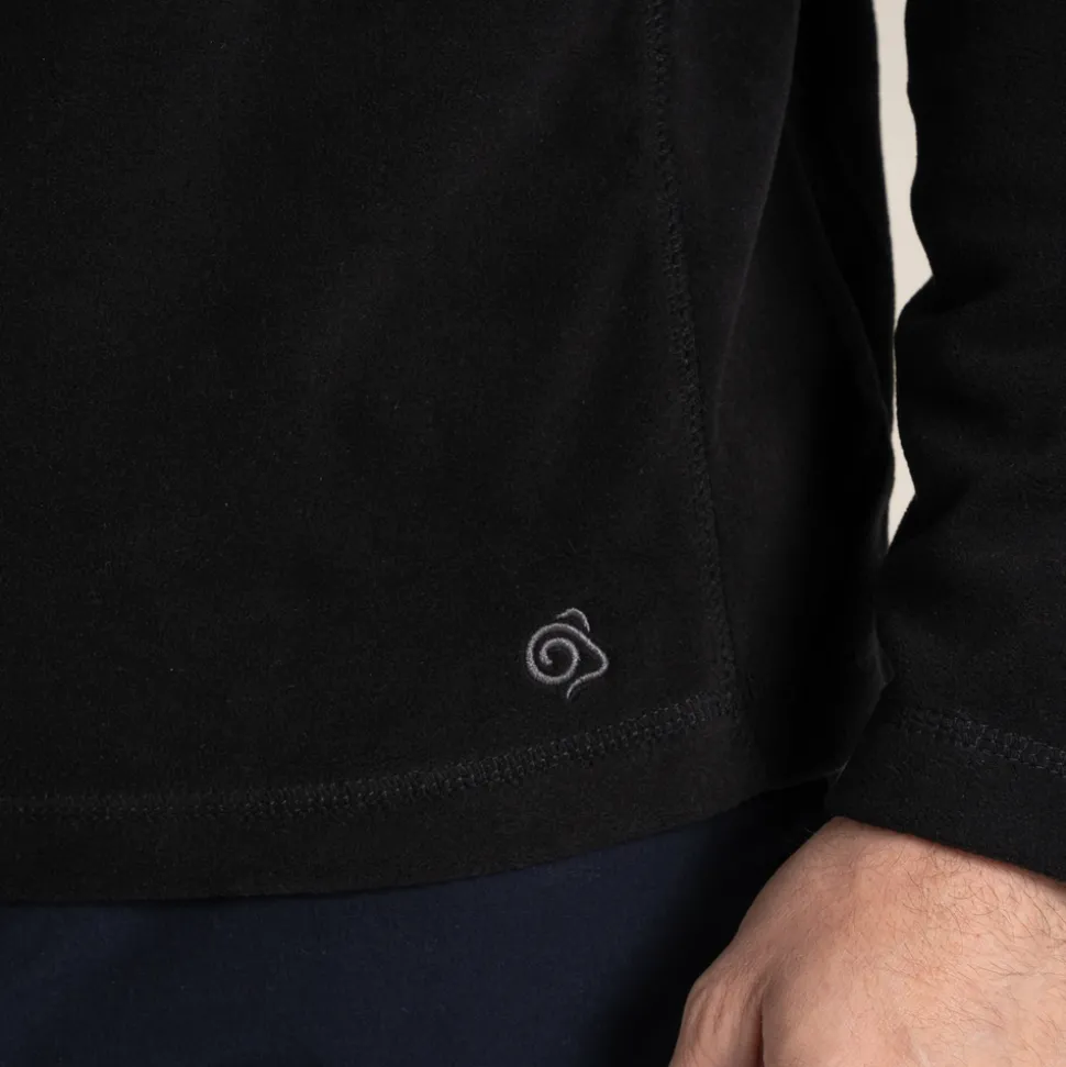 Expert Corey 200 Fleece Fleece mit halbem Reißverschluss | Black