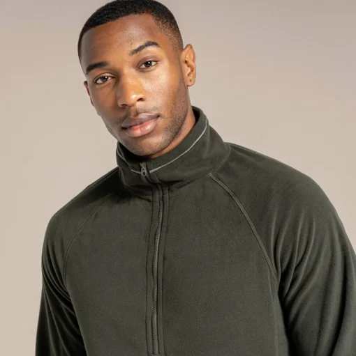 Expert Corey 200 Fleece Fleece mit halbem Reißverschluss | Dark Cedar Green