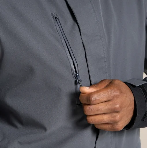 Expert Kiwi Pro Stretch Lange Jacke | Carbon Grey / Black
