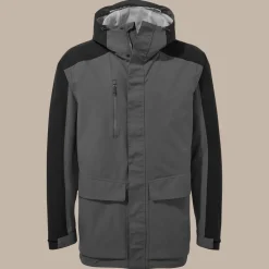 Expert Kiwi Pro Stretch Lange Jacke | Carbon Grey / Black