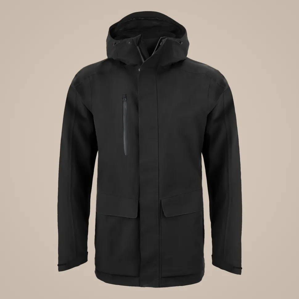 Expert Kiwi Pro Stretch Lange Jacke | Black