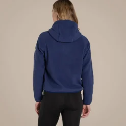 Grainne Fleece mit durchgehendem Reißverschluss für Damen | Indigo Blue