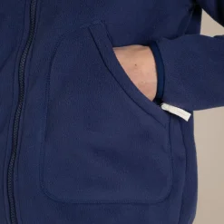 Grainne Fleece mit durchgehendem Reißverschluss für Damen | Indigo Blue