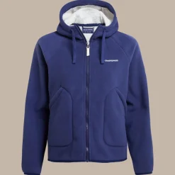 Grainne Fleece mit durchgehendem Reißverschluss für Damen | Indigo Blue