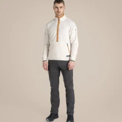 Herren CO2 Renu Fleece mit halbem Reißverschluss | Ecru