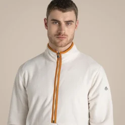 Herren CO2 Renu Fleece mit halbem Reißverschluss | Ecru