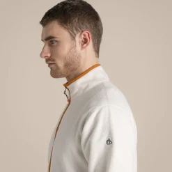 Herren CO2 Renu Fleece mit halbem Reißverschluss | Ecru