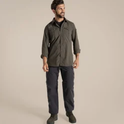 Herren NosiLife Adventure Langarmshirt III | Woodland Green