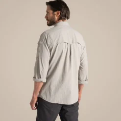 Herren NosiLife Adventure Langarmshirt III | Parchment