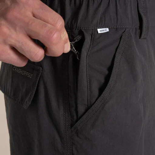 Herren NosiLife Cargo Short III | Black Pepper