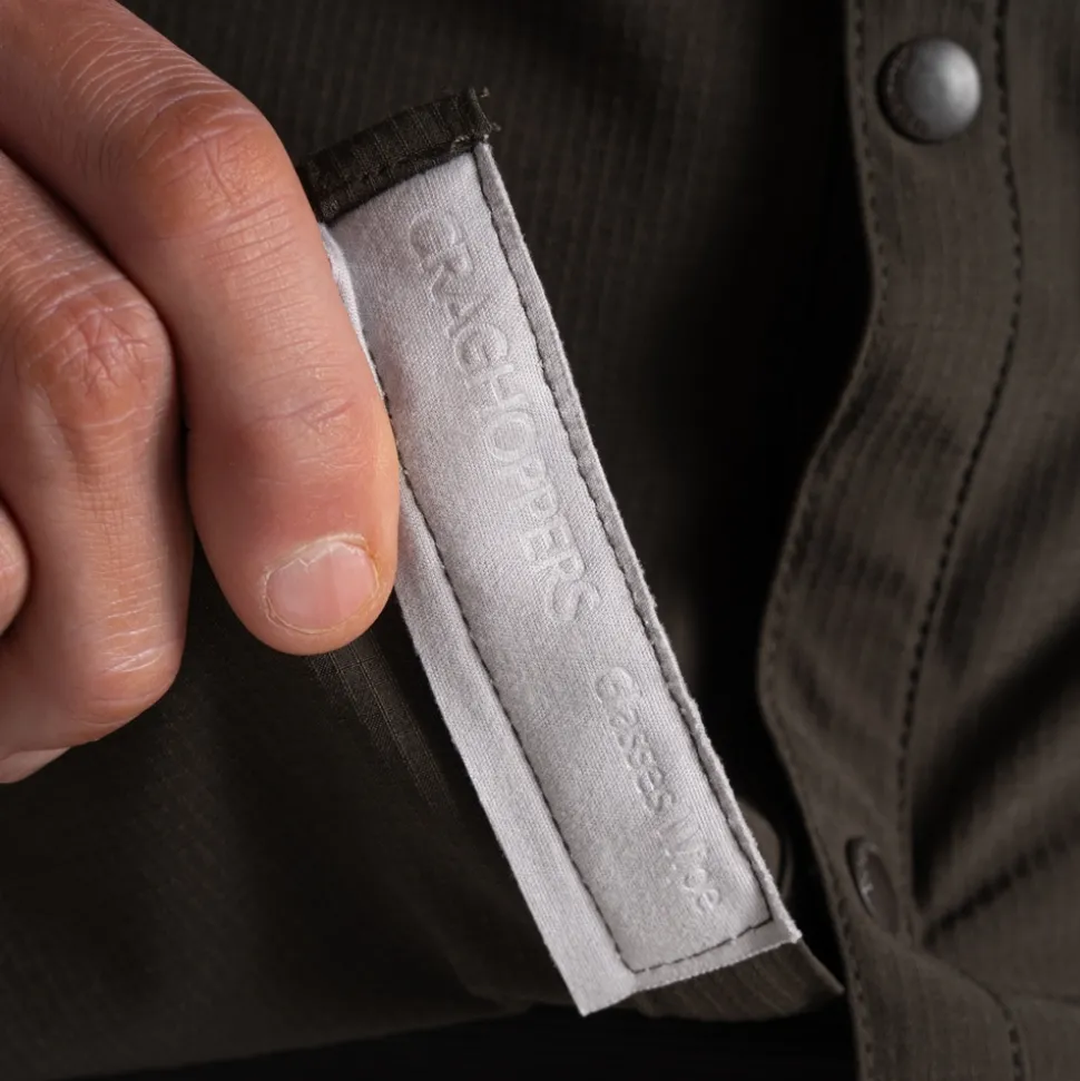 Herren NosiLife Pro Langarmshirt V | Woodland Green