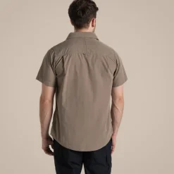 Herren-Kurzarmshirt „Expert Kiwi“. | Pebble