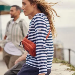 Katitia Langarmshirt für Damen | Blue Navy Stripe