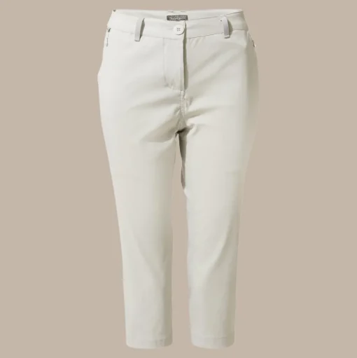 Kiwi Pro II Crop-Hose für Damen | Dove Grey