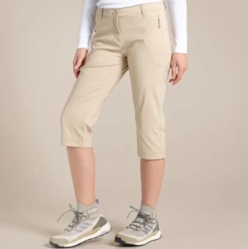 Kiwi Pro II Crop-Hose für Damen | Desert Sand