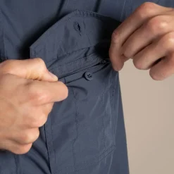 Kiwi-Kurzarmhemd für Herren | Ombre Blue