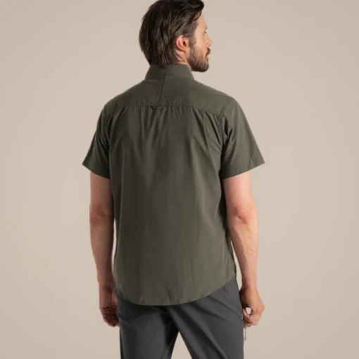Kiwi-Kurzarmhemd für Herren | Cedar