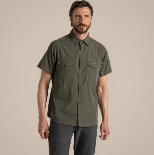 Kiwi-Kurzarmhemd für Herren | Cedar