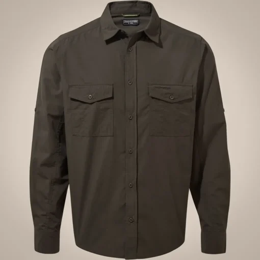 Kiwi-Langarmshirt für Herren | Woodland Green